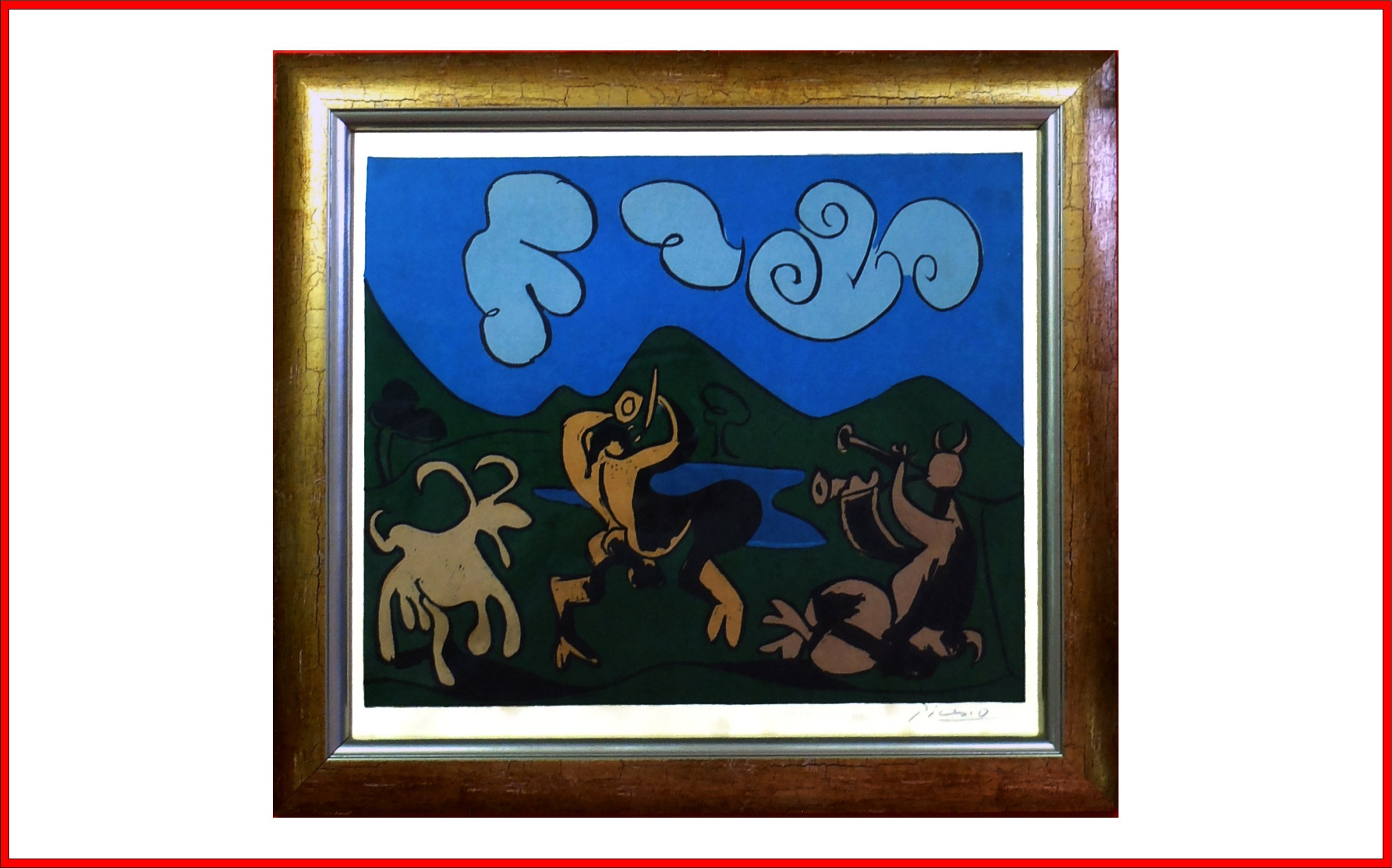 Faunes et chevres